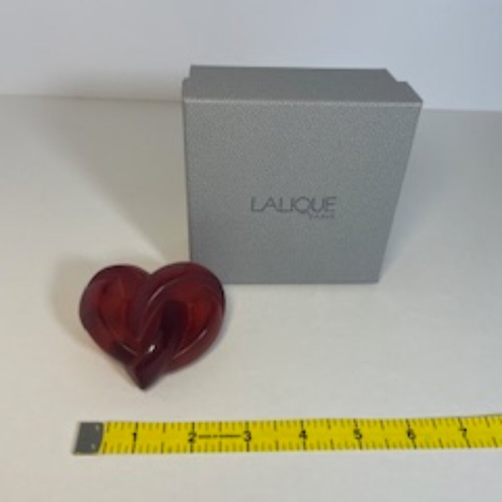 Lalique Interlaced Heart Rouge - Picture 4 of 9